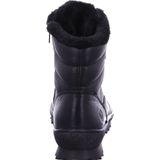 Remonte - Veterboot - Zwart - Leer - Met Lamswollen Voering