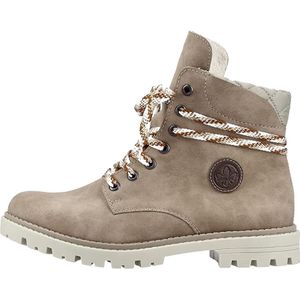 Rieker Dames Y1033 modieuze laarzen, beige, 36 EU