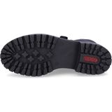 Rieker - 72612 - Veterlaarzen - Zwart - Leer - Dames