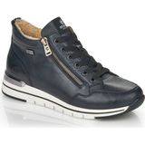 Remonte - R6770-14 - Schoenen - Blauw - Leren Bovenwerk - Casual Booties