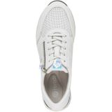 Sneakers - Effen - Leer - Ronde Neus - Platte Hak