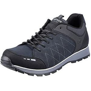 Rieker heren b5720 vetersluiting, blauw, 40 EU