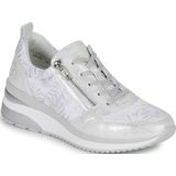 Remonte Dames D2401 Sneaker, Ice/Zuiver Wit/Zilver / 91, 39 EU, Ice zuiver wit zilver 91, 39 EU