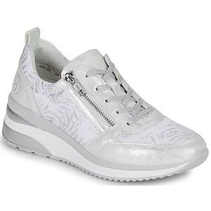 Remonte Dames D2401 Sneaker, Ice/Zuiver Wit/Zilver / 91, 41 EU, Ice zuiver wit zilver 91, 41 EU