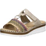 Rieker - V1243 - Slippers - Zwart - Klittenbandsluiting