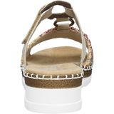 Rieker - V1243 - Slippers - Zwart - Klittenbandsluiting