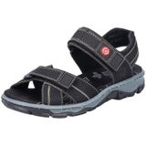 Rieker Sandale, Sommerschuh, Outdoorschuh, Keilabsatz, in Trekking-Optik