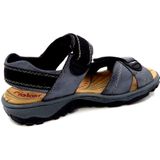 Rieker - Dames Sandalen - Blauw - Comfortabel Ontwerp