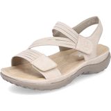 Rieker Dames Sandaal - 64870-62 Beige - Maat 39