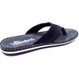 Rieker 21097 Flipflop voor heren, blauw, 43 EU