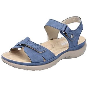 Rieker Dames 64853 sandaal, blauw, 39 EU, blauw, 39 EU