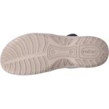 Rieker - Dames Sandalen - Imitatieleer - Zwart - Verstelbare Banden