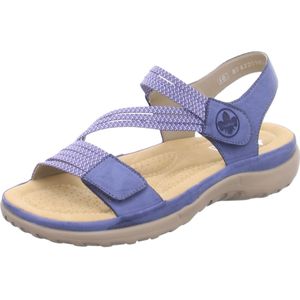 Rieker dames sandaal - Blauw - Maat 38