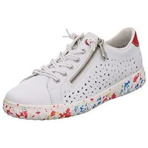 Rieker Dames N0905 Veters, wit, 38 EU, wit, 38 EU
