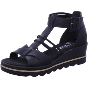 Rieker 67480-01 für Damen, schwarz, Gr. 38 EU