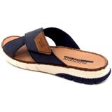 Rieker Pantolette, Sommerschuh, Schlappen, Klettschuh, mit Klettriemchen