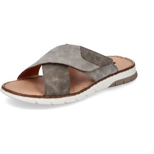 Rieker 25283 Herenslippers, bruin 25, 40 EU