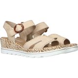 Rieker FSK Damen Sandalen für Damen, beige, Gr. 36 EU