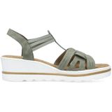 Sandalen - Zwart - Textiel - Comfortabel - Plat