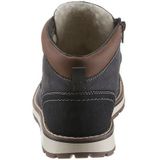 Rieker - Lace-up Winter Boots - Schoenen - Blauw - Leer