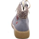 Rieker - Winterenkellaars - Jeansblauw - Veterschoenen - Outdoorlaarzen met Warmvoering