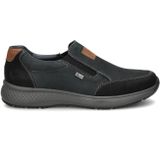Rieker - Instappers - Blauw - Nubuck - Comfortabele Binnenzool