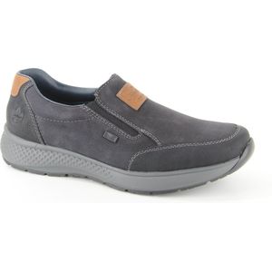 Rieker Instappers blauw Nubuck - Heren - Maat 45