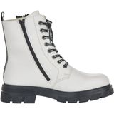 Rieker - Casual Enkellaarsjes - Wit - Synthetisch Materiaal