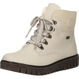 Rieker dames veterboot - Ecru - Maat 42