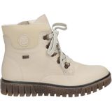 Rieker dames veterboot - Ecru - Maat 42