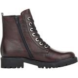 Remonte - Enkellaarsjes - Rood - Leer