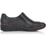 Rieker - 53761-00 - Nette Schoenen - Zwart - Leer