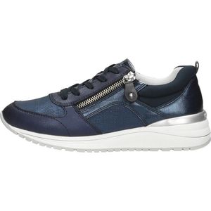 Remonte R3702 Sneakers voor dames, Blauw Metallic Oceaan Space Navy Pacific 14, 41 EU