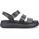 Remonte Dames D0L50 sandalen, zwart/zwart/00, 40 EU, zwart zwart 00, 40 EU