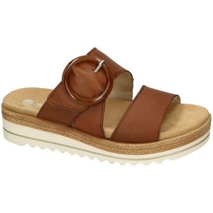 Remonte -Dames - bruin - slippers & muiltjes - maat 36