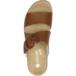 Remonte - D0Q51-82 - Damesschoenen - Donker Cognacbruin - Leder