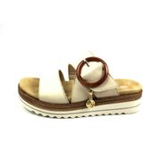 Remonte Slippers , sleehak, zomerschoen, pantoffels met decoratieve gesp