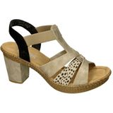 Rieker -Dames - brons - sandalen