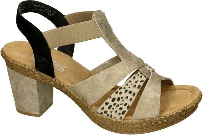 Rieker -Dames - brons - sandalen