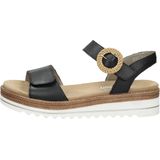 REMONTE D0Q52-00 - Sandalen - Zwart - Leder - Plateauzool