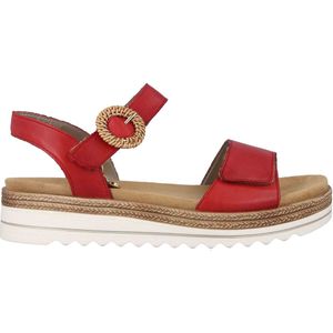 Remonte Sandalen Plat Sandalen Plat - rood