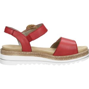 Remonte Sandalen Plat Sandalen Plat - rood