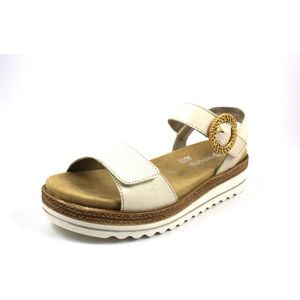 Remonte -Dames - off-white-crÈme-ivoorkleur - sandalen - maat 42