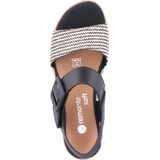 Toms Audrey Sandalen - Met Sleehak - Dames - Zwart