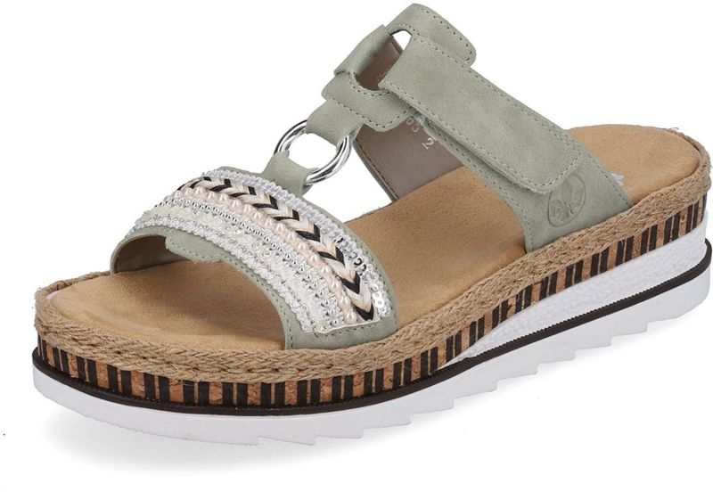 Rieker V79M6-52 für Damen, grün, Gr. 42 EU