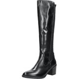 Rieker dames hoge laars - Zwart