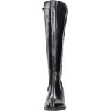 Rieker dames hoge laars - Zwart
