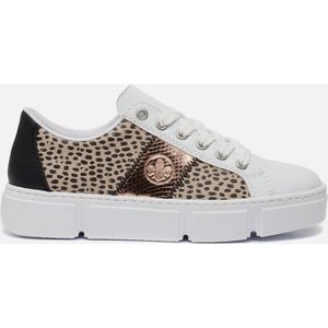 Rieker Print Sneakers wit Synthetisch - Dames - Maat 36