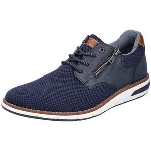 Rieker heren 11311 veterschoenen, blauw, 43 EU