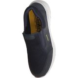 Rieker 13155 Slipper voor heren, slip-on, losse inlegzool, blauw 14, 42 EU